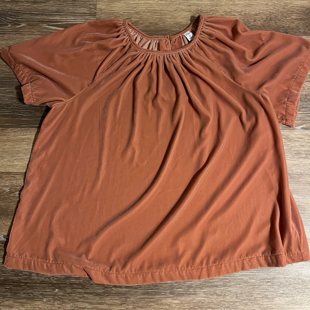 Velour Box Fit Old Navy Shirt